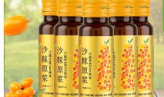 沙棘原浆有哪些效果